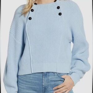 Light Blue Rebecca Minkoff Natalie Sweater size M